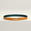 H Torsade belt buckle & Reversible leather strap 24&nbsp;mm, View: , view 1 of 2