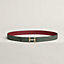 H Torsade belt buckle & Reversible leather strap 24&nbsp;mm, View: , view 2 of 2