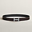 H Touareg belt buckle & Reversible leather strap 32 mm, view 2 of 2