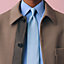 H Trefles tie, View: Worn, worn, view 2 of 3