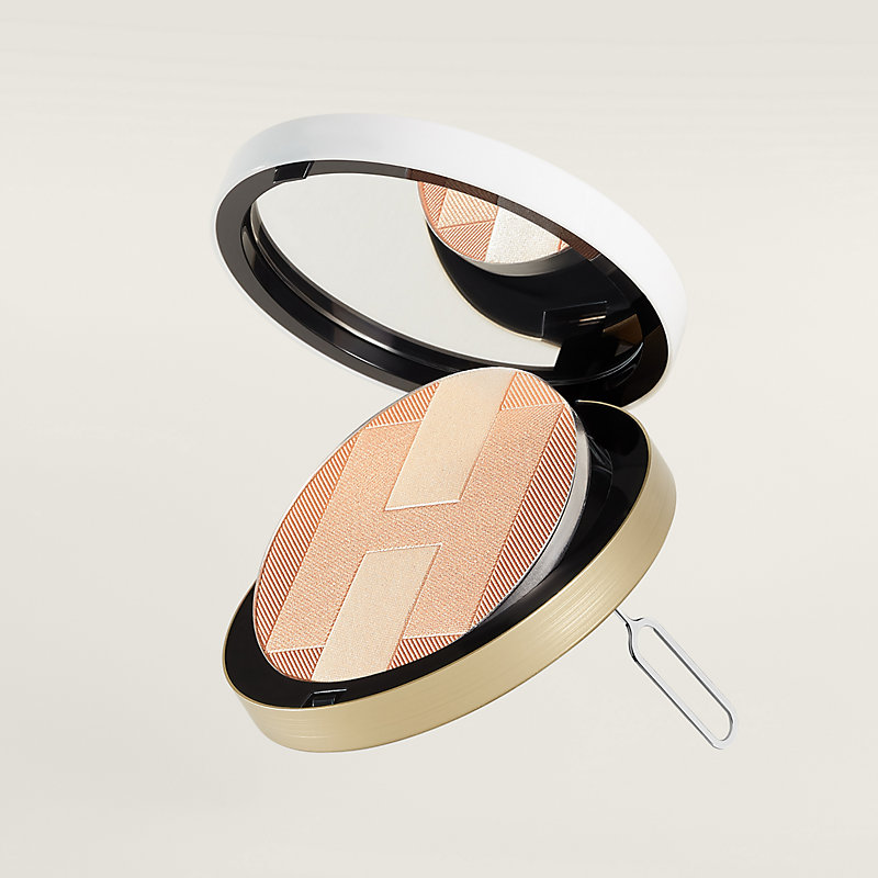 H Trio iridescent mineral powder refill, Rose Atacama | Hermès Finland