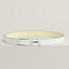 H Twist belt buckle & Reversible leather strap 32&nbsp;mm, View: , view 2 of 2