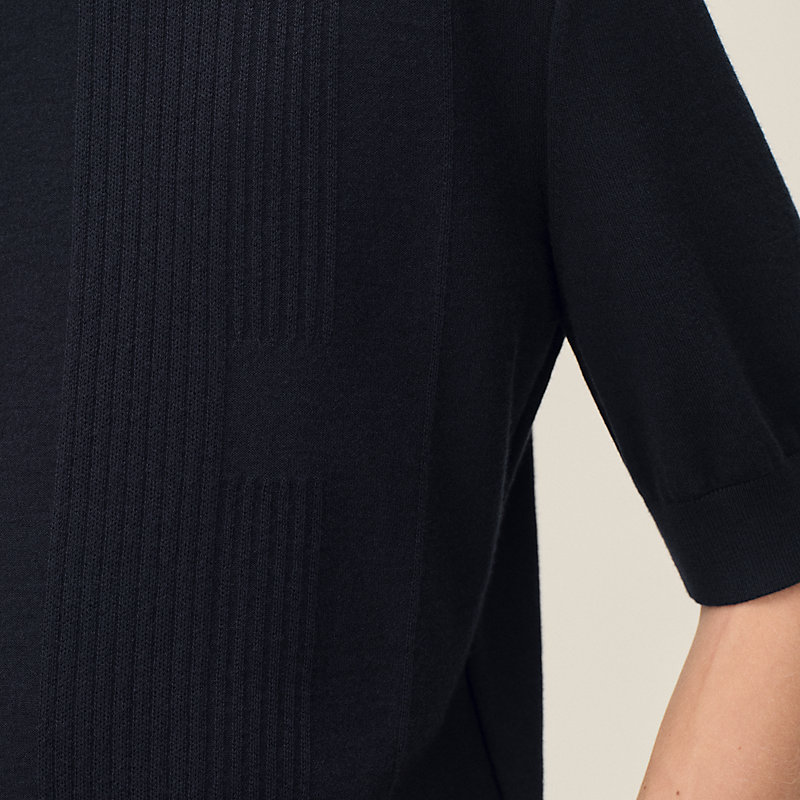 HERMES 22AW Hアッシュ 長袖ニット ラウンジウェア ヴォヤージュ H Vibration