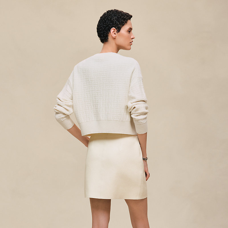 "H Voyage" long-sleeve sweater