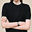 "H Voyage" short-sleeve sweater, View: Worn, worn, view 4 of 5