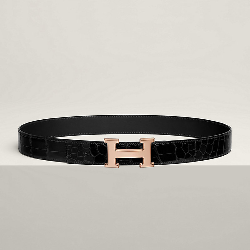 H 벨트 버클 & 가죽 스트랩 32mm