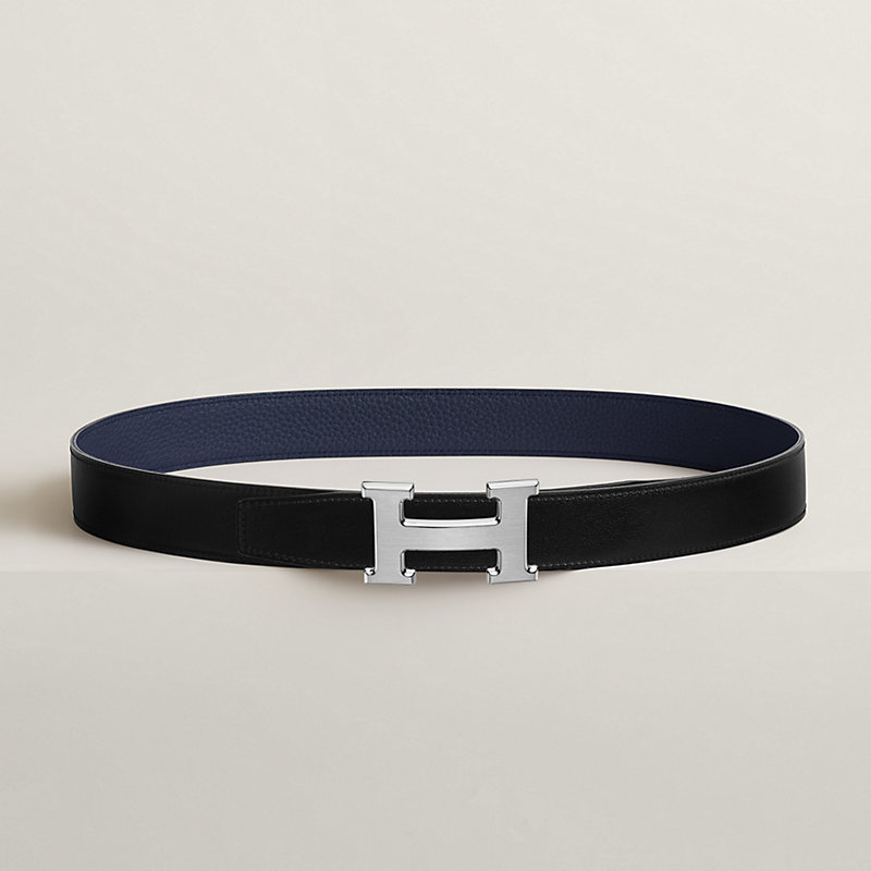 H 벨트 버클 & 리버서블 가죽 스트랩 32mm