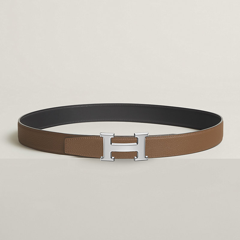 H 벨트 버클 & 리버서블 가죽 스트랩 32mm