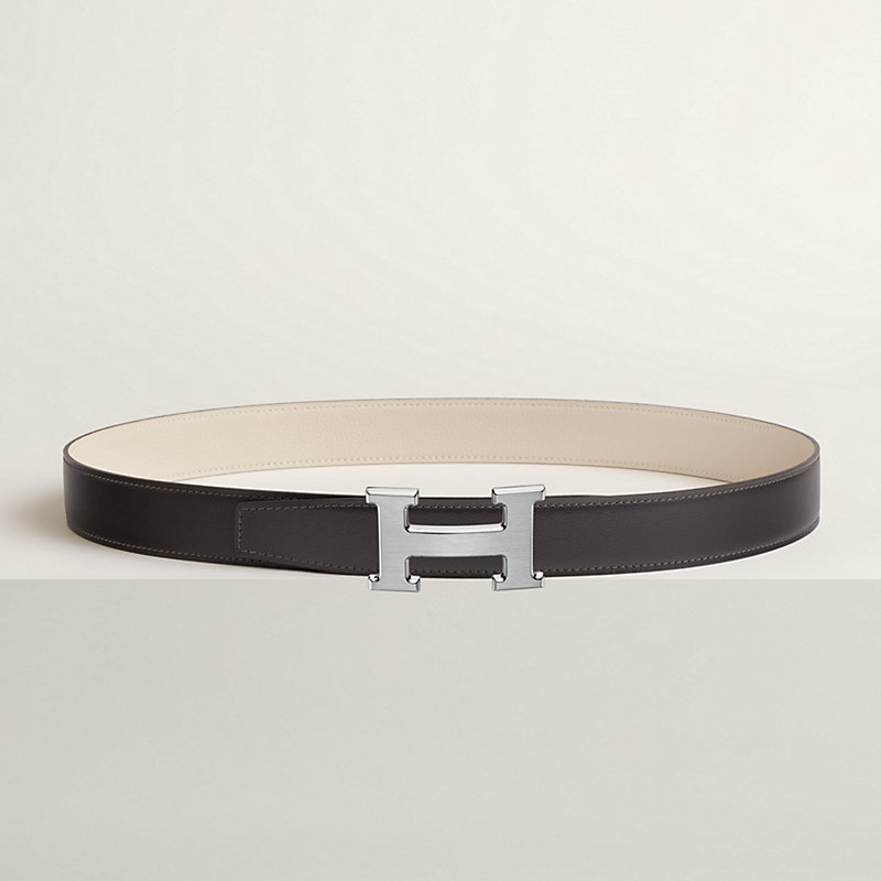 H 벨트 버클 & 리버서블 가죽 스트랩 32mm