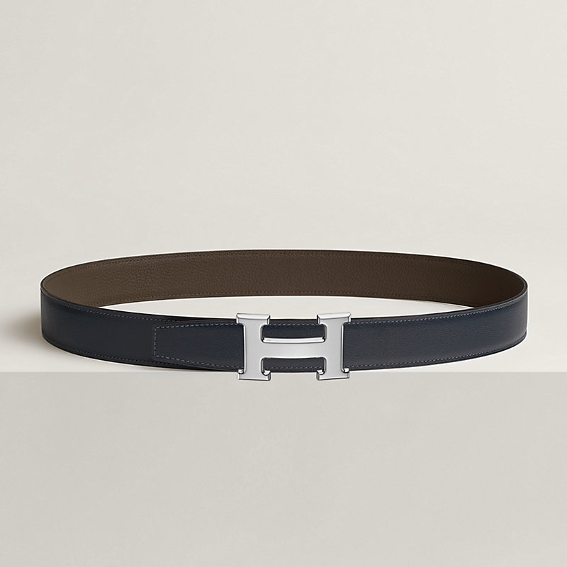 H 벨트 버클 & 리버서블 가죽 스트랩 32mm