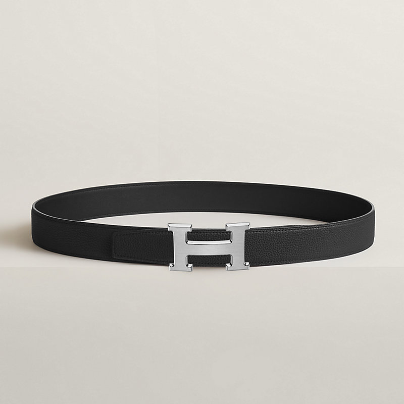 H 벨트 버클 & 리버서블 가죽 스트랩 32mm