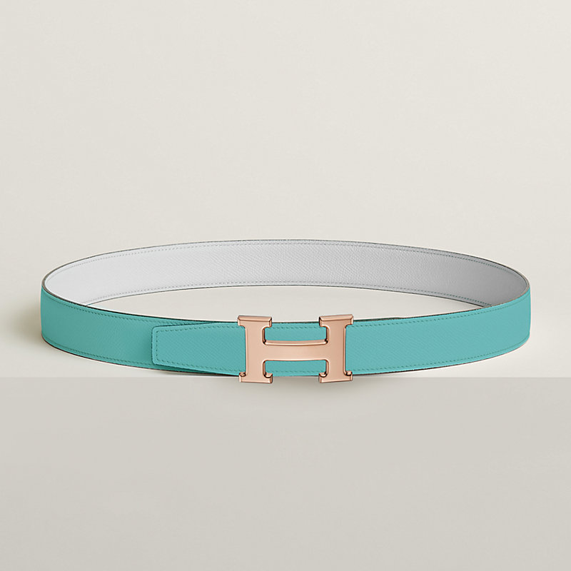 H 벨트 버클 & 리버서블 가죽 스트랩 32mm