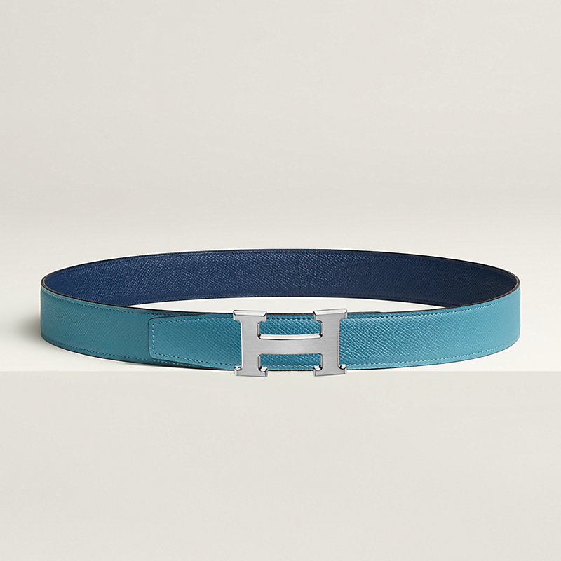 H 벨트 버클 & 리버서블 가죽 스트랩 32mm