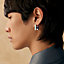 Habascule single earring, View: Worn, worn, view 2 of 3