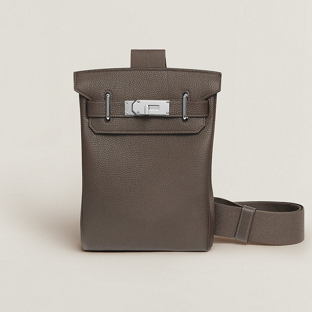 HERMES エルメス バックパック・リュック PM 4500324E0046 エルメスエールライン アドPM グレー ユニセックス キャンバス