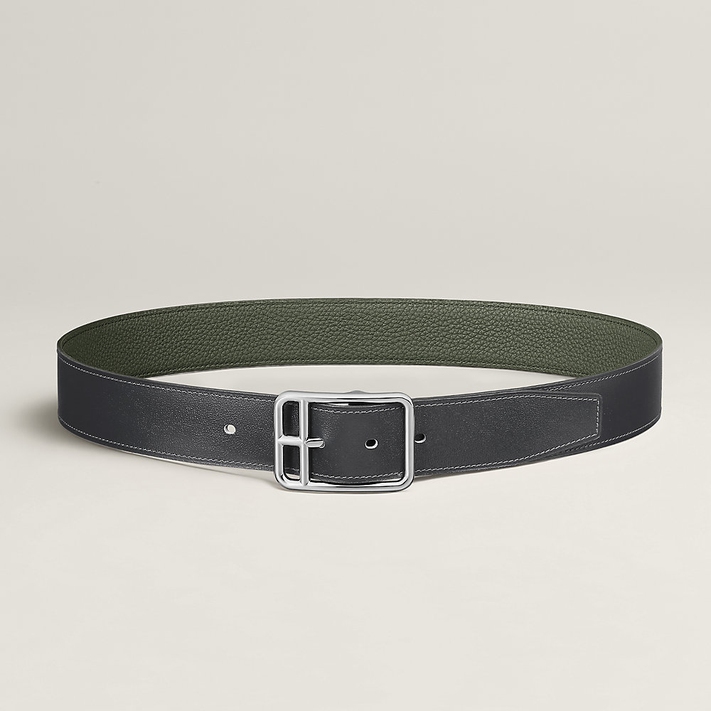 Half Cod 38 reversible leather belt | Hermès Singapore
