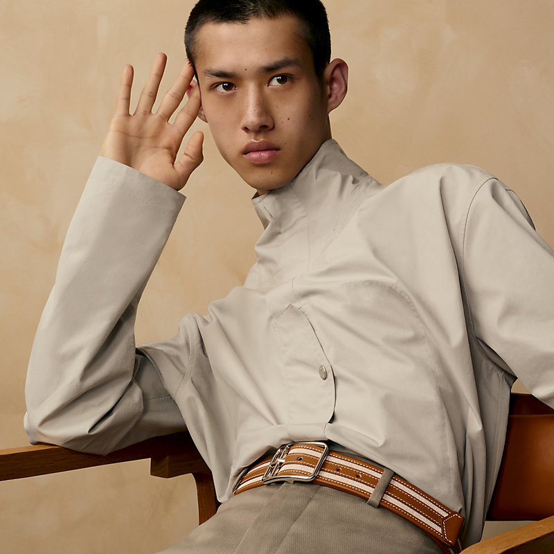 Half Cod Riviera 38 reversible leather belt