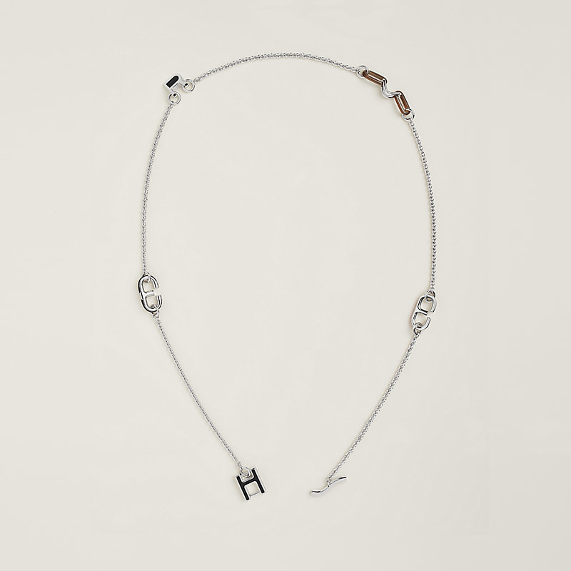 Halphabet necklace