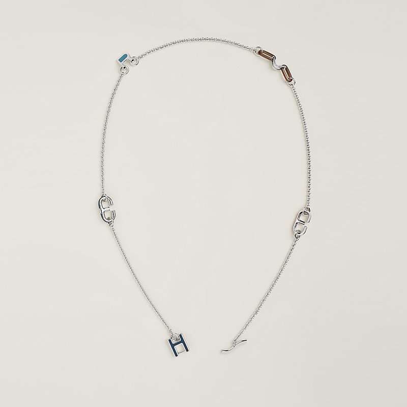 Halphabet necklace