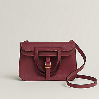 Halzan 25 bag - Red | Hermès Canada