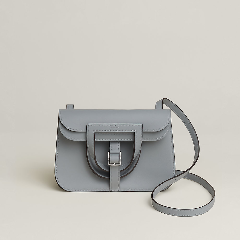 Halzan mini bag - Grey | Hermès UK