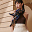 Harnais de Coeur scarf 90, View: Worn, worn, view 1 of 3