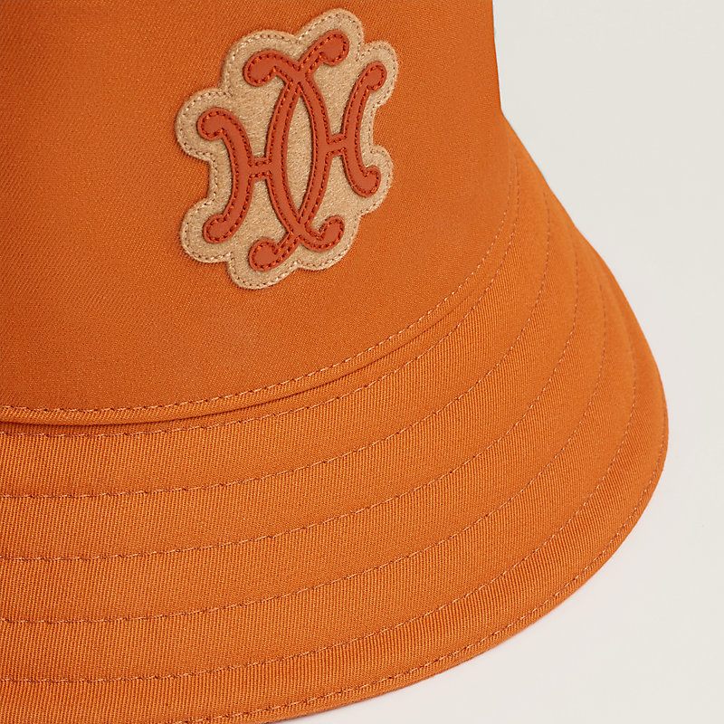 Harper Lift bucket hat - Orange | Hermès UAE display picture 3