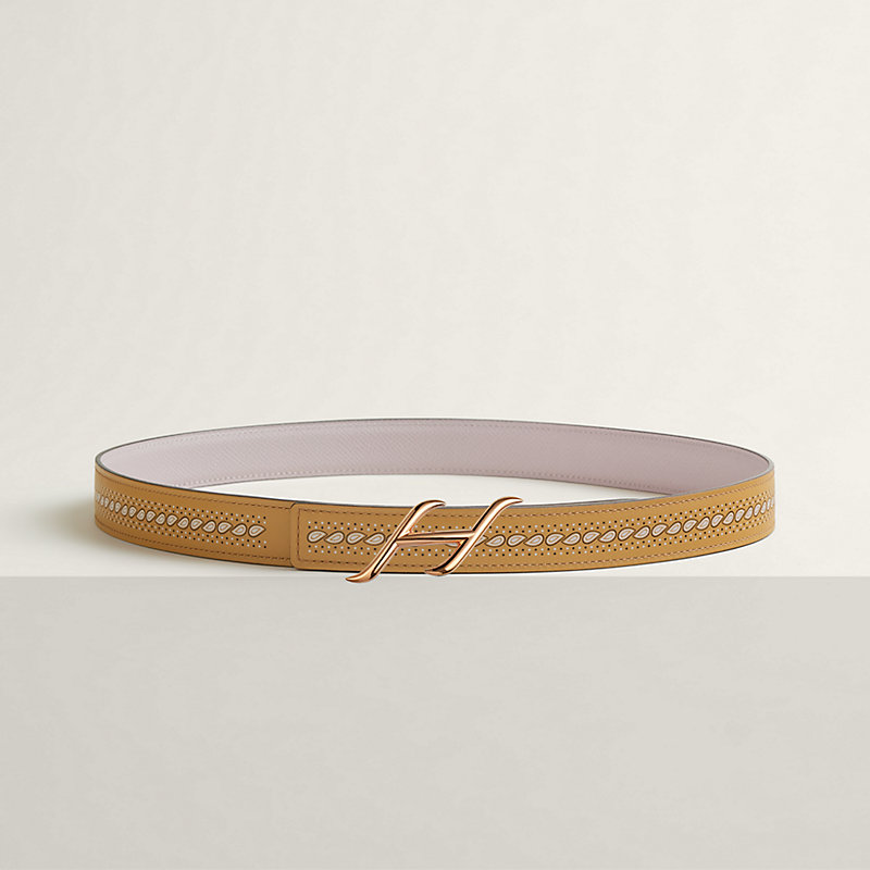 HDN belt buckle & Bandana leather strap 24 mm | Hermès USA