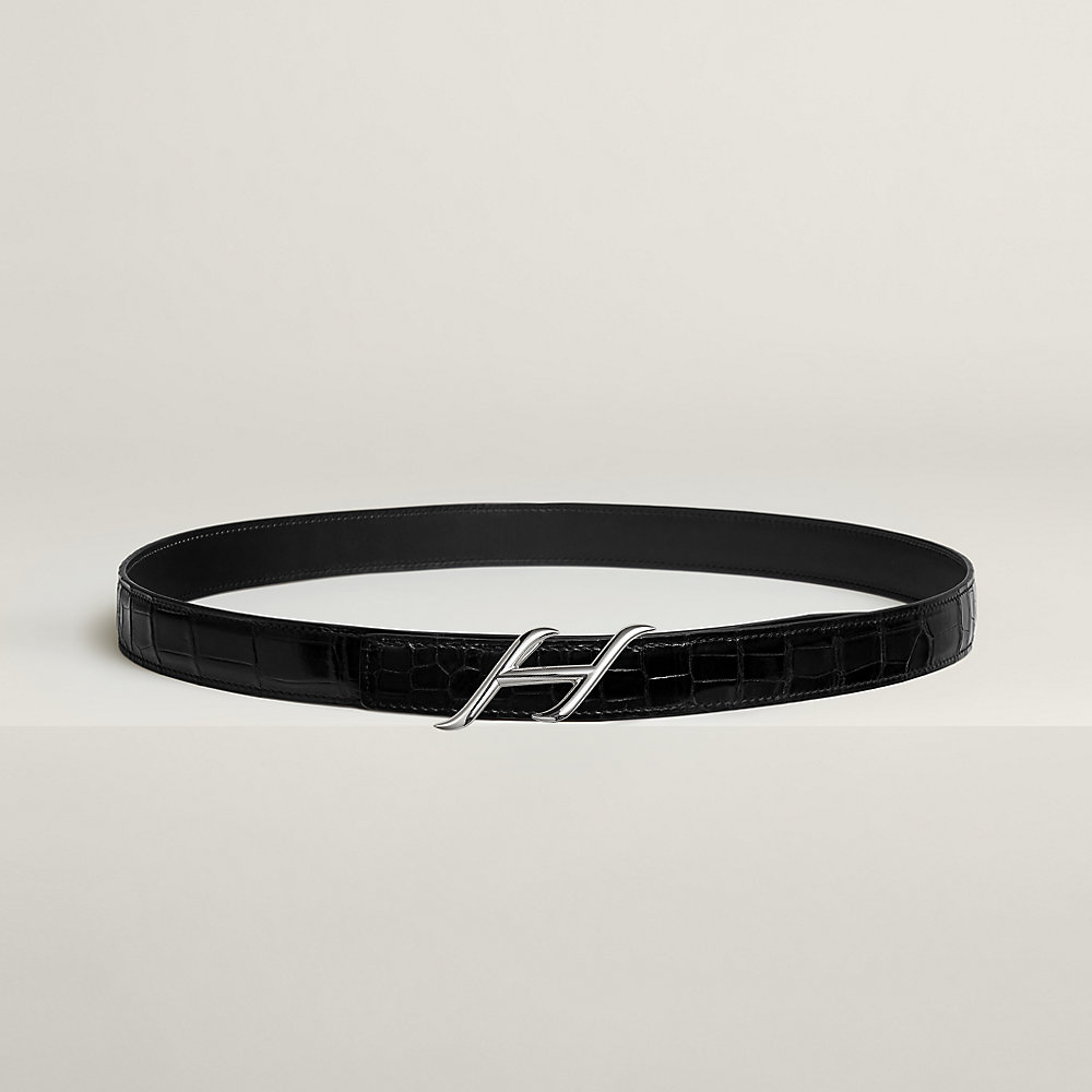 ★韓国人気★BADBLOOD★Calfskin buckle belt BADBLOOD☆韓国人気 Western Buckle Chain Card Holder - Black