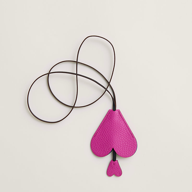 Heart bell key ring