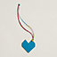 Heart charm, View: Worn, worn, view 2 of 8