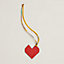 Heart charm, View: Worn, worn, view 6 of 8