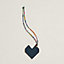 Heart charm, View: Worn, worn, view 8 of 8