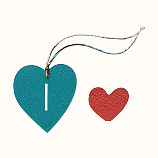 hermes heart charm