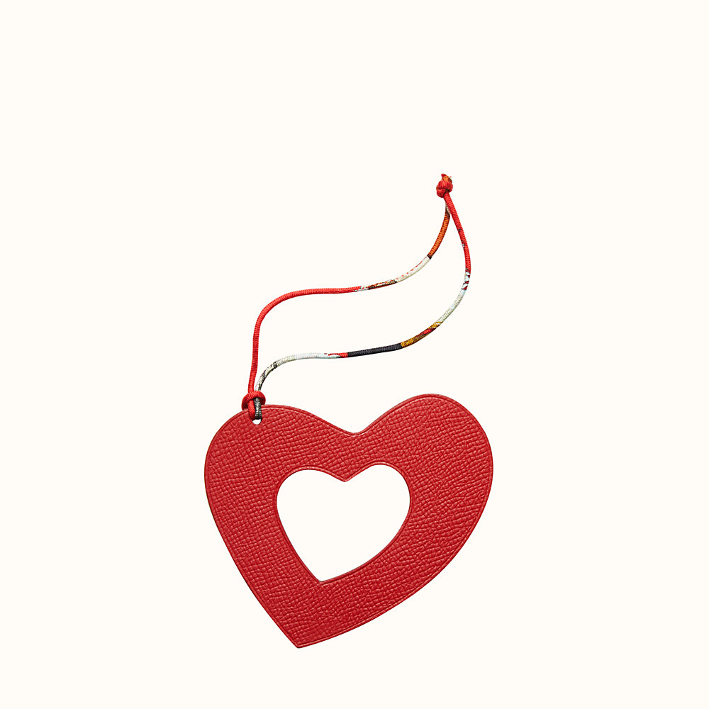 hermes heart charm