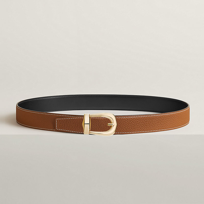Hebilla de cinturón Bride d'Apparat & Piel de cinturón reversible 32 mm