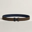Hebilla de cinturón Dive So Black & Piel de cinturón reversible 32&nbsp;mm, Vista: , vista 2 de 2
