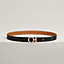 Vista: , Hebilla de cinturón Flot & Piel de cinturón reversible Hermès sur Mer 24 mm