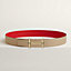 Hebilla de cinturón H d'Ancre & Piel de cinturón reversible 38&nbsp;mm, Vista: , vista 2 de 3