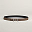 Vista: , Hebilla de cinturón H Equestre & Piel de cinturón reversible 24 mm