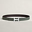 Hebilla de cinturón H Martelée & Piel de cinturón reversible 32&nbsp;mm, Vista: , vista 2 de 2