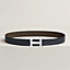 Hebilla de cinturón H Martelée & Piel de cinturón reversible 32&nbsp;mm, Vista: , vista 1 de 2