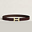 Hebilla de cinturón H Striée & Piel de cinturón 32&nbsp;mm, Vista: , vista 1 de 1