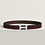 Hebilla de cinturón H Striée & Piel de cinturón 32&nbsp;mm, Vista: , vista 1 de 1