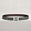 Hebilla de cinturón H Striée & Piel de cinturón reversible 32&nbsp;mm, Vista: , vista 2 de 2