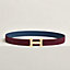 Hebilla de cinturón H Striée & Piel de cinturón reversible 32&nbsp;mm, Vista: , vista 2 de 2