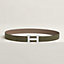 Hebilla de cinturón H Striée & Piel de cinturón reversible 32&nbsp;mm, Vista: , vista 2 de 2
