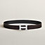 Hebilla de cinturón H Striée & Piel de cinturón reversible 32&nbsp;mm, Vista: , vista 2 de 2