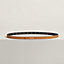 Vista: , Hebilla de cinturón H Torsade & Piel de cinturón reversible Hermès sur Mer 13 mm