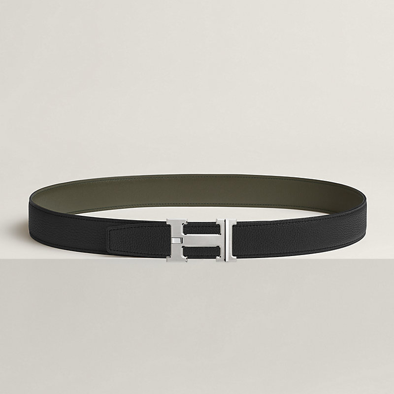 Hebilla de cinturón reversible H Day & Night & Piel de cinturón reversible 32&nbsp;mm, Vista: , vista 3 de 4